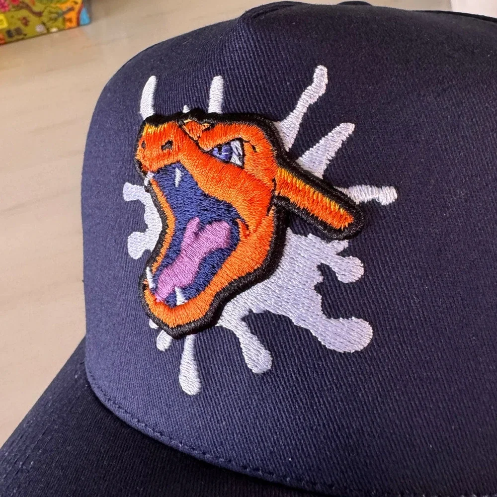 Big Game Hunters 'Zards End Dark Blue A-frame Snapback Hat